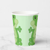 カエル赤ちゃんシャワーグリーン 紙コップ (右)