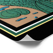 カエル踊りオンザリリパド ポスター (角)