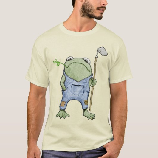 カエル農家 Tシャツ (正面)