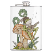 カエル遊のギター、ヴィンテージカエル フラスク (正面)