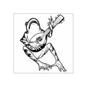 カエル遊ミュージカル楽器 ラバースタンプ (インプリント)