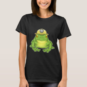 カエル鉱山労働者 Tシャツ