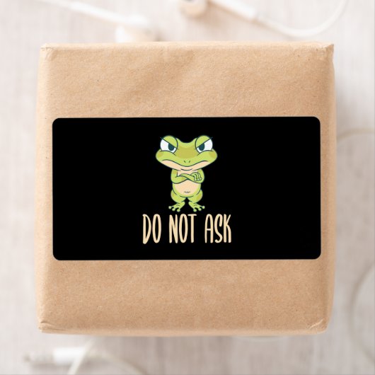 カエル頼 ラベル (インサイチュ)