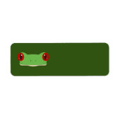 カエル顔 ラベル (正面)