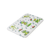 カエル風呂の敷物に行こうとしている バスマット (アングル)