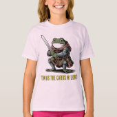 カエル騎士の騎士 Tシャツ (正面)