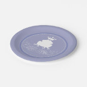 カエル魅力的王子 | ブライダルシャワー ペーパープレート (アングル)