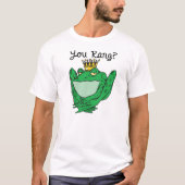 カエル魅力的王子 Tシャツ (正面)