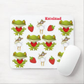 カエル鶏いちごマウスパッド! マウスパッド (マウス)