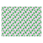 カエル1歳の誕生日パーティーフロギーテーマ テーブルクロス (正面(横))