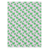 カエル1歳の誕生日パーティーフロギーテーマ テーブルクロス (正面)