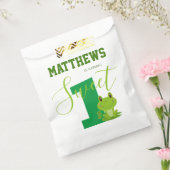 カエル1歳の誕生日パーティー フェイバーバッグ (封をした状態)