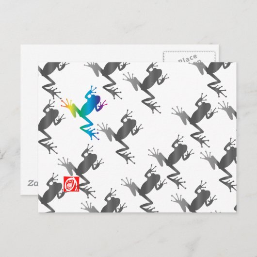 カエル11 ポストカード (正面/裏面)