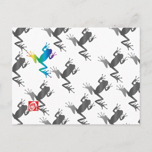 カエル11 ポストカード (正面)