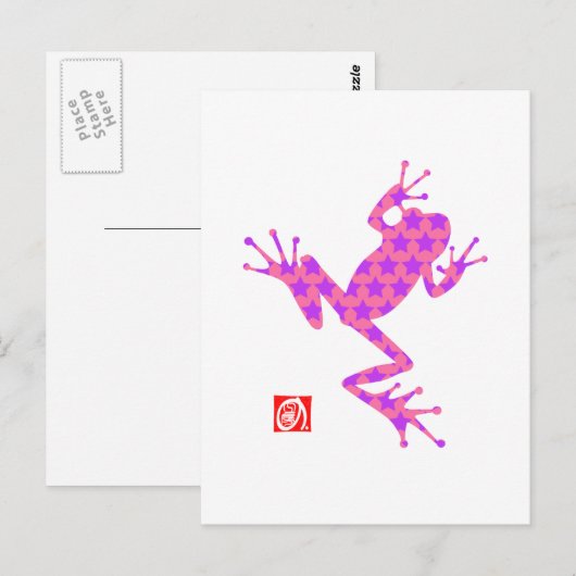 カエル14-3 ポストカード (正面/裏面)