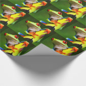 カエル2の包装紙 ラッピングペーパー (角)