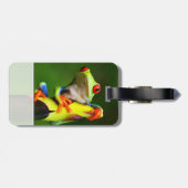 カエル2の荷物のラベルの選択 ラゲッジタグ (裏面横)