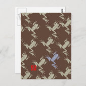 カエル5 ポストカード (正面/裏面)