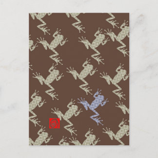 カエル5 ポストカード