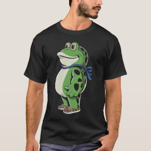 カエル おもしろ ヒップスター ポートランド Meme カエル メンズ レディース Tシャツ
