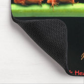 カエル、そこに金曜日のこつは、暗いHea…来ています マウスパッド (コーナー)