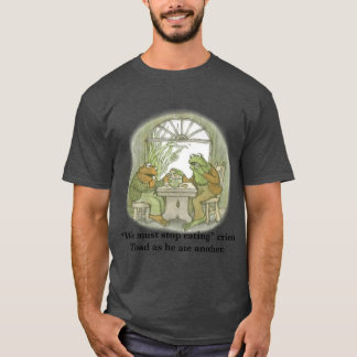 カエル アンドロード クッキーを食べる 友達 Tシャツ
