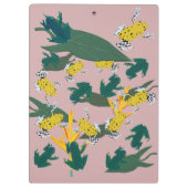 カエル・アート クリップボード (裏面)