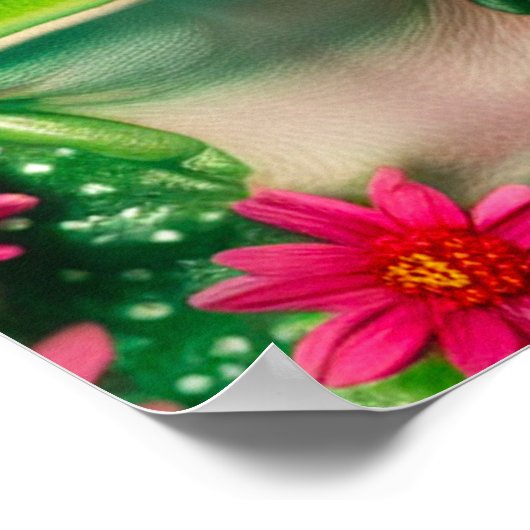 カエル・アート ポスター (角)