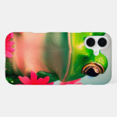 カエル・アート iPhoneケース (裏面横)