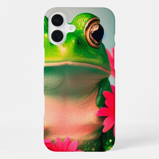 カエル・アート iPhoneケース (裏面)