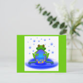 カエル&エッグ ポストカード (スタンド正面)
