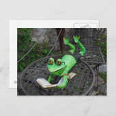 カエル・オン・ホリデー ポストカード (正面/裏面)