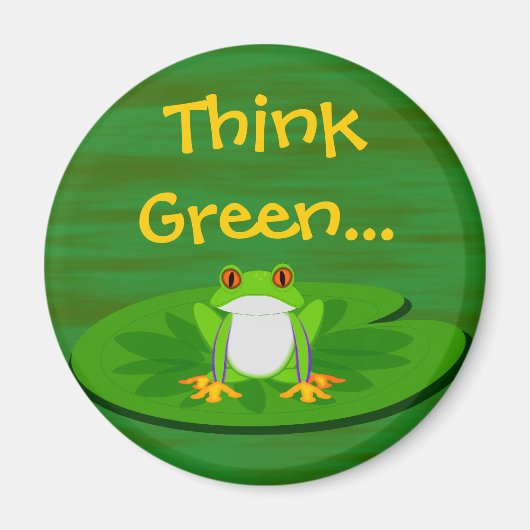 カエル・オン・リパド マグネット (正面)