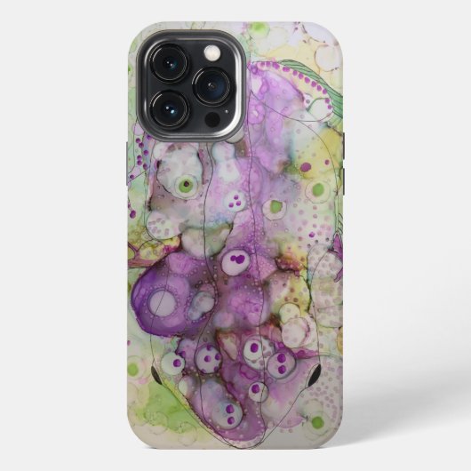 カエル カバーケース iPhoneケース (裏面)