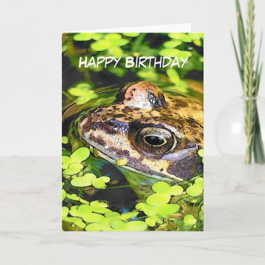 カエル カード (正面)