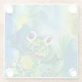 カエル ガラスコースター (裏面)