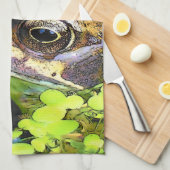 カエル キッチンタオル (四つ折り)
