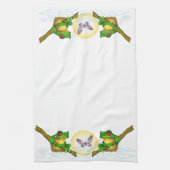 カエル キッチンタオル (縦)