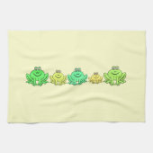 カエル! キッチンタオル (横)