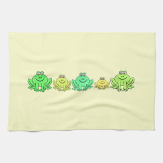 カエル! キッチンタオル