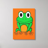 カエル キャンバスプリント (正面)