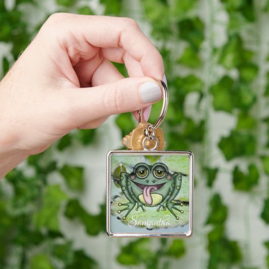 カエル キーホルダー (手)