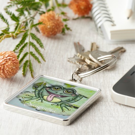 カエル キーホルダー (側面)