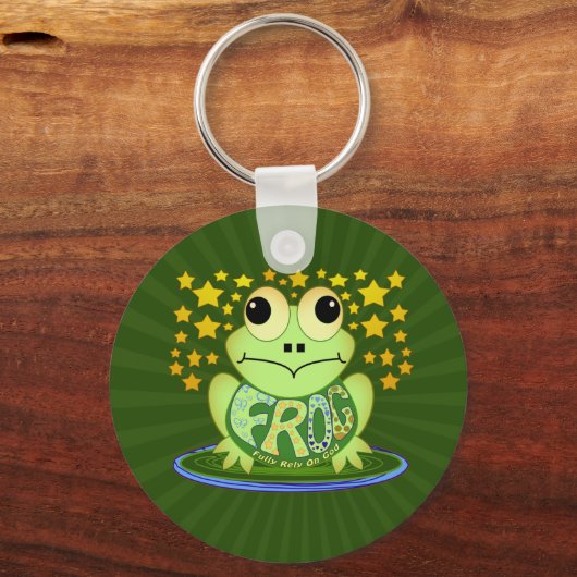 カエル キーホルダー (正面)