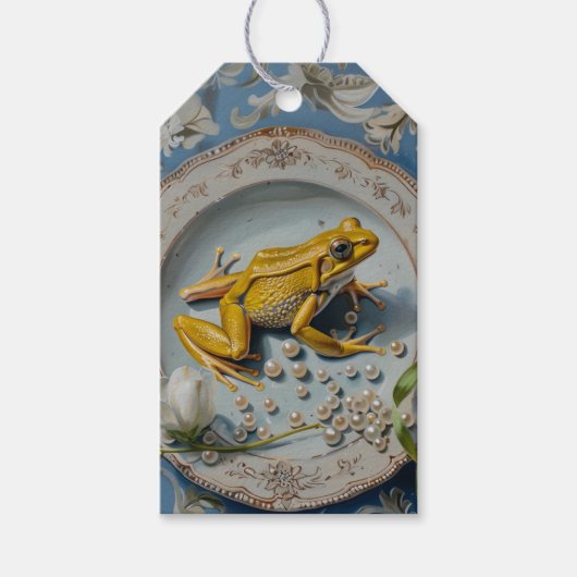 カエル – ギフトラベル ギフトタグ (正面)