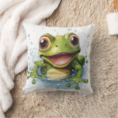 カエル クッション (ブランケット)