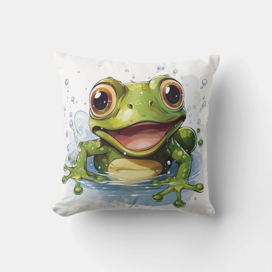 カエル クッション (正面)