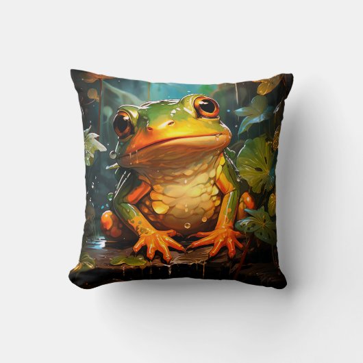 カエル クッション (正面)