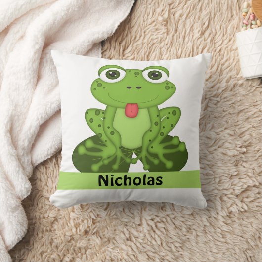 カエル クッション (ブランケット)