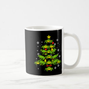 カエル クリスマス ツリー 動物 Xmas 女性 男性 子供  コーヒーマグカップ